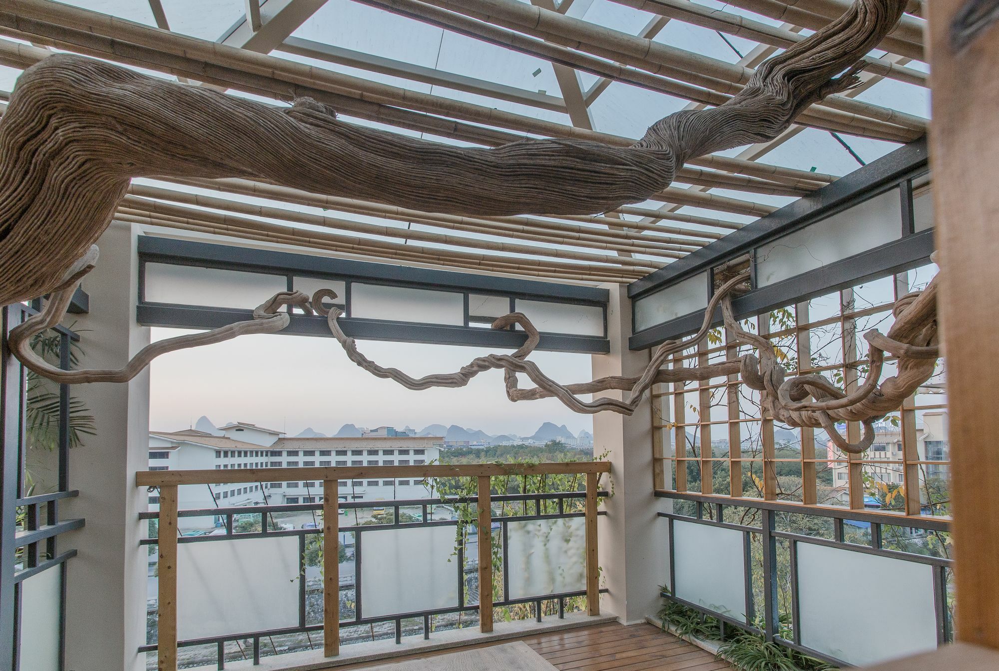Zen Tea House Seven Stars Park Bed & Breakfast Guilin Exterior photo